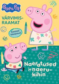 Põrsas peppa. Värvimisraamat. Naeratus ja naerukihin