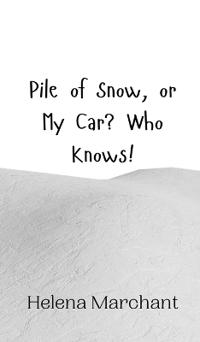 Kirjan kansi "Pile of Snow, or My Car? Who Knows!"