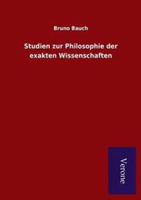Bokomslag för "Studien zur Philosophie der exakten Wissenschaften"