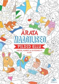 Ärata maagilised pildid ellu. Värvide, numbrite ja suvesümbolite alusel
