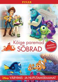 Disney pixar. kõige paremad sõbrad. värvimis-ja nuputamisraamat