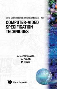 Kirjan kansi "Computer-aided Specification Techniques"