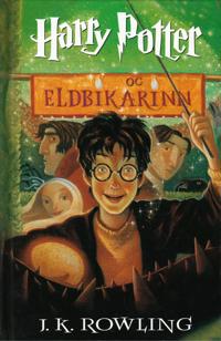 Bokomslag for Harry Potter och Den Flammande Bägaren (Isländska)