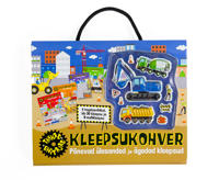 Töökad ehitajad. kleepsukohver