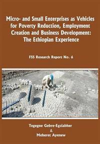 Micro-and Small Enterprises as Vehicles for Poverty Reduction, Employment Creation and Business Development