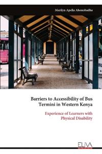 Barriers to Accessibility of Bus Termini in Western Kenya
