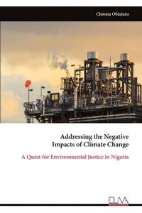 Addressing the Negative Impacts of Climate Change