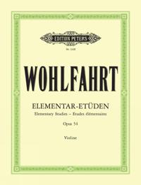 40 Elementar-Etüden für Violine solo op. 54