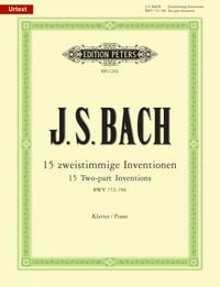 15 zweistimmige Inventionen