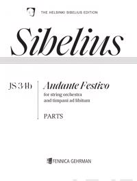 Andante Festivo (JS 34b) : Urtext Parts (string orchestra)