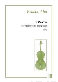 Sonata for violoncello and piano