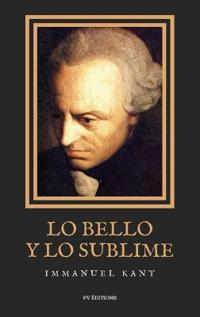 Bokomslag för "Lo bello y lo sublime"