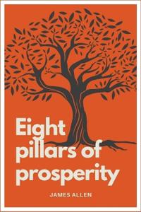 Kirjan kansi "Eight pillars of prosperity"