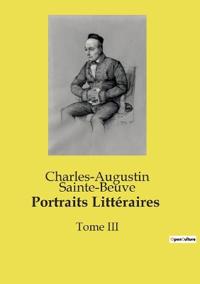 Kirjan kansi "Portraits Littéraires"