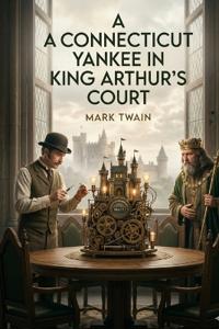 Kirjan kansi "A Connecticut Yankee in King Arthur's Court"