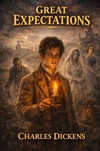 Kirjan kansi "Great Expectations"