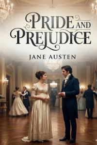 Kirjan kansi "Pride and Prejudice"