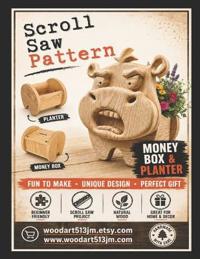 Hipopotam Planter & Money Box