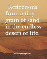 Reflections from a tiny grain of sand in the endless desert of life.