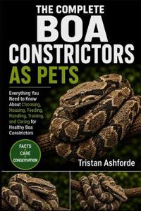 BOA CONSTRICTORS AS PETS