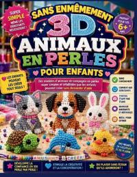 SANS ENMÊMEMENT 3D ANIMAUX EN PERLES POUR ENFANTS