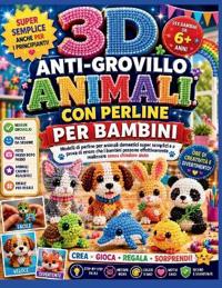 3D ANTI GROVILLO ANIMALI CON PERLINE PER BAMBINI