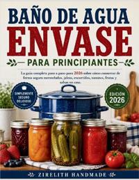 BAÑO DE AGUA ENVASE PARA PRINCIPIANTES