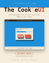 The CookieUI - The terminal UI in Python