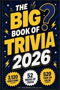 The 2026 Big Book of Trivia