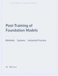 Foundation Model Post-Training