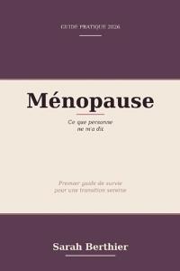 Ménopause sans angoisse