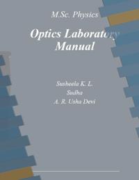 Optics laboratory manual