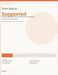 From Solo to Supported