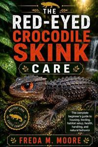 The Red-Eyed Crocodile Skink Care