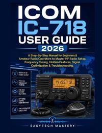 ICOM IC-718 User Guide 2026