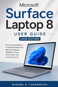 Microsoft Surface Laptop 8 User Guide (2026 Edition)