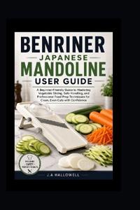 Benriner japanese mandoline user guide