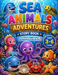 Sea Animals Adventures Story Book