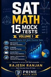 SAT Math 15 Mock Tests