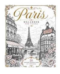 Målarbok Paris