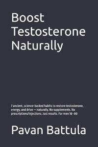 Boost Testosterone Naturally