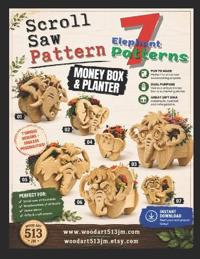 7 Elephant Scroll Saw Patterns