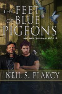 Feet of Blue Pigeons