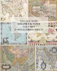 Vintage Maps Scrapbook Paper