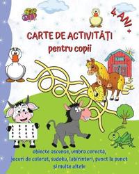 Carte de Activități pentru copii 4 ANI +