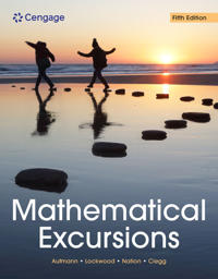Kirjan kansi "Mathematical Excursions"