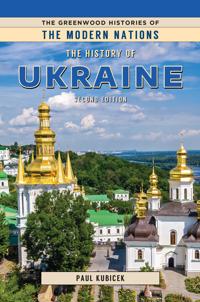 Kirjan kansi "The History of Ukraine"