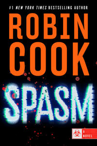 Kirjan kansi "Spasm"