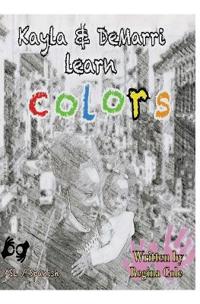 Kayla and Demarri learn colors
