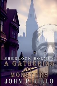 Kirjan kansi "Sherlock Holmes, A Gathering of Monsters"
